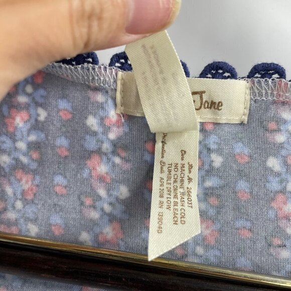 Matilda Jane Beyond The Horizon Blue Floral Tank Top Tunic Womens Size Medium - Picture 6 of 10